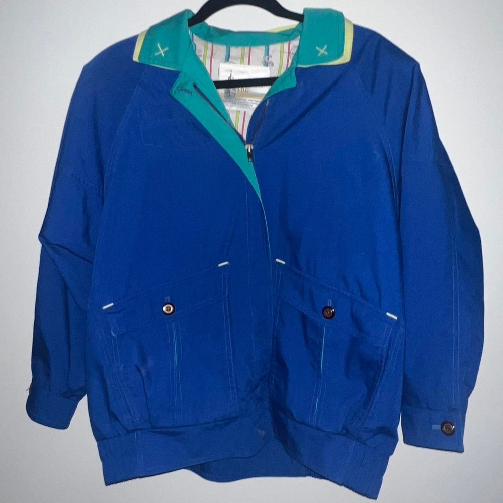 Vintage Blue London Fog jacket